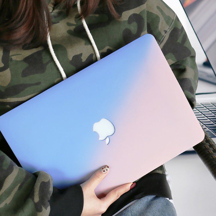 Combo ốp kèm phủ phím màu Gradient bảo vệ cho Macbook đủ dòng