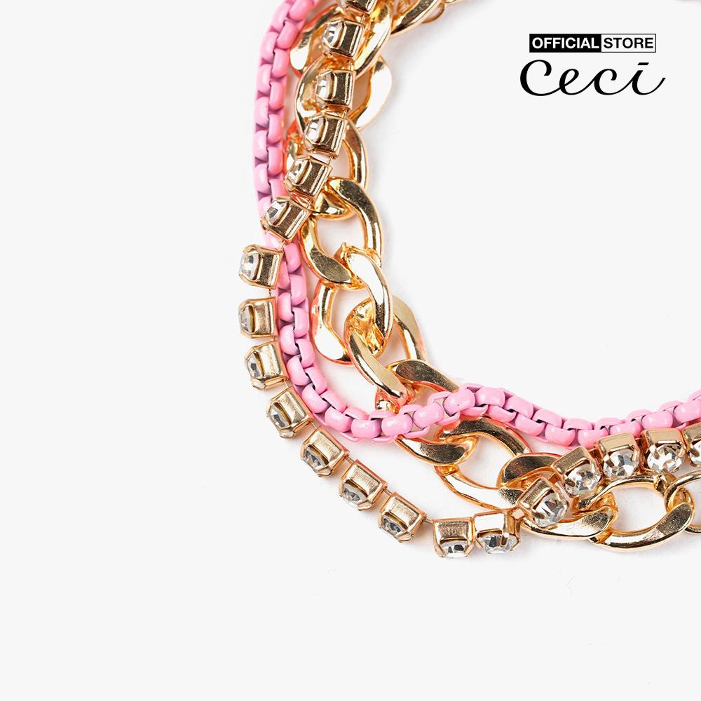 CECI - Vòng đeo tay nữnhiều tầng độc đáo CC3-04000022-27