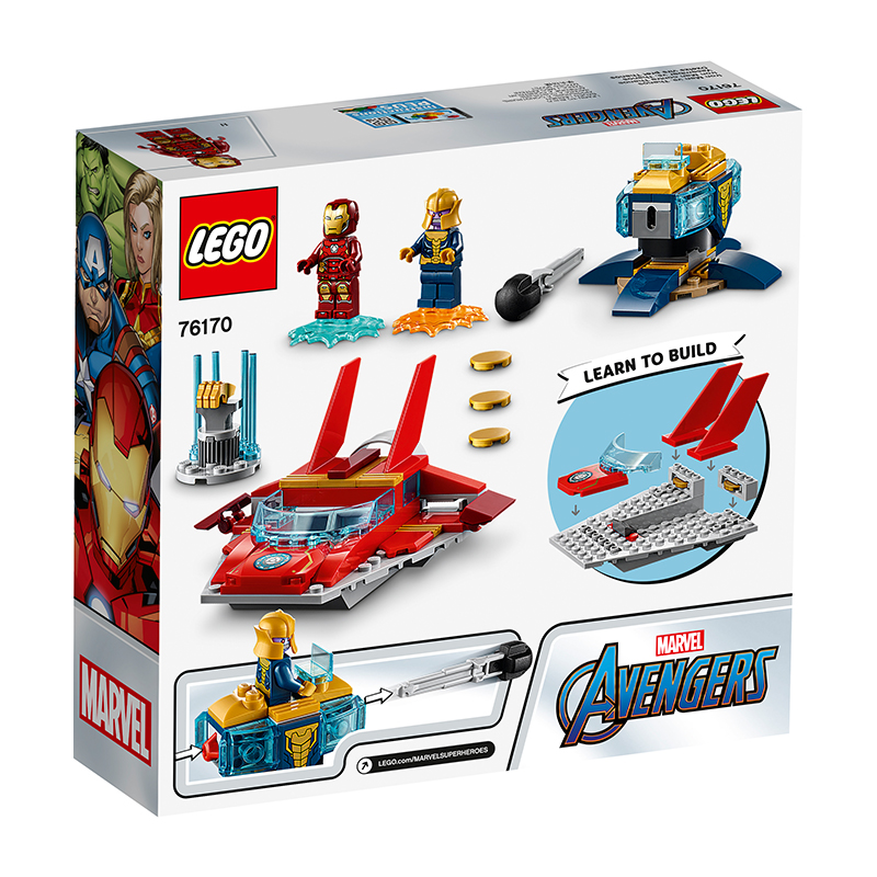 LEGO SUPERHEROES 76170 Người Nhện Đối Đầu Thanos (103 chi tiết)