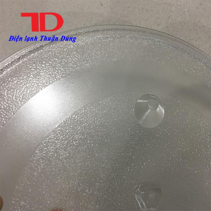 Đĩa Thủy Tinh Lò Vi Sóng Có Mấu Đường Kính 28.5 CM