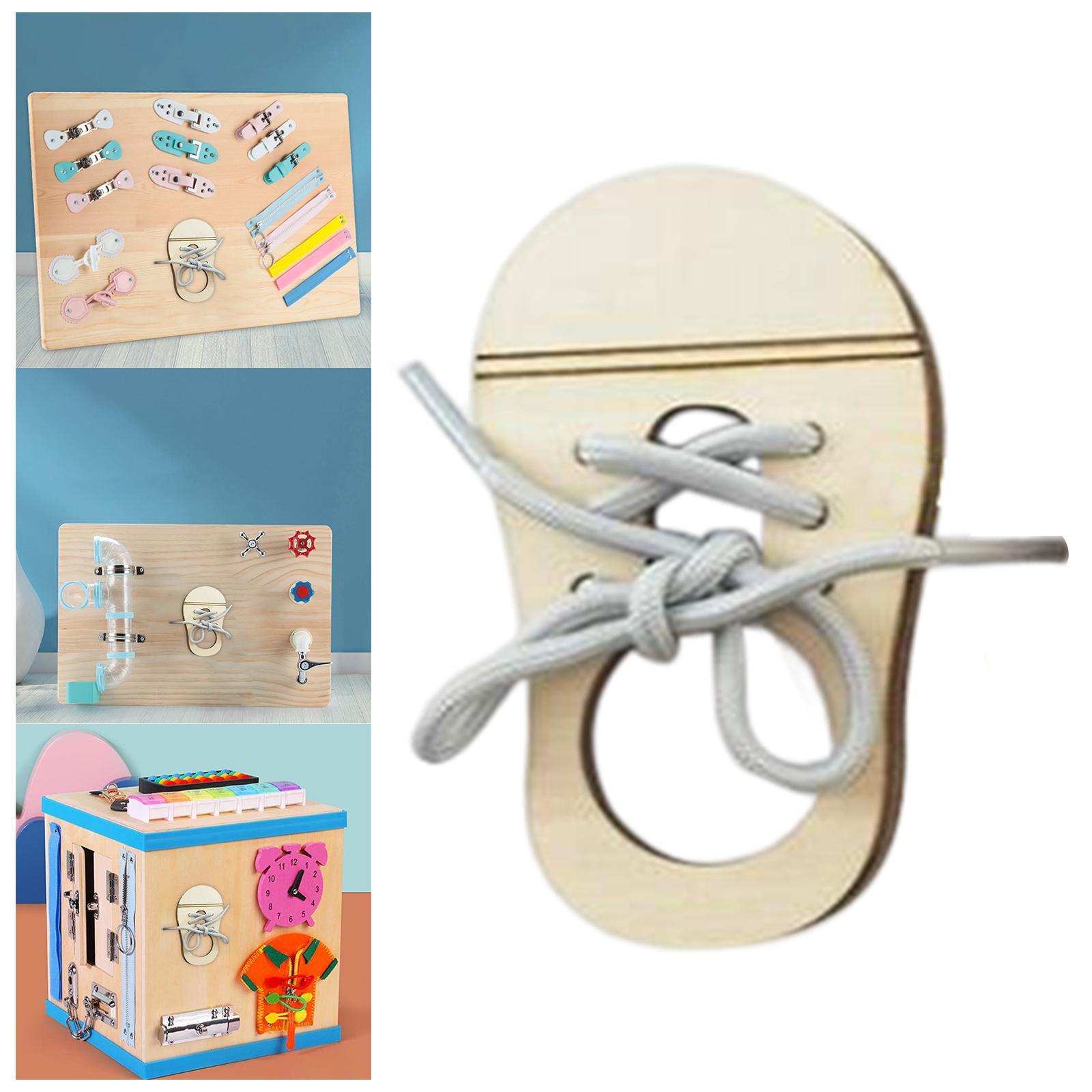 Child Busy Board DIY Parts,Children Montessori Busy Board,Indoor Play Game Early Educational Toys