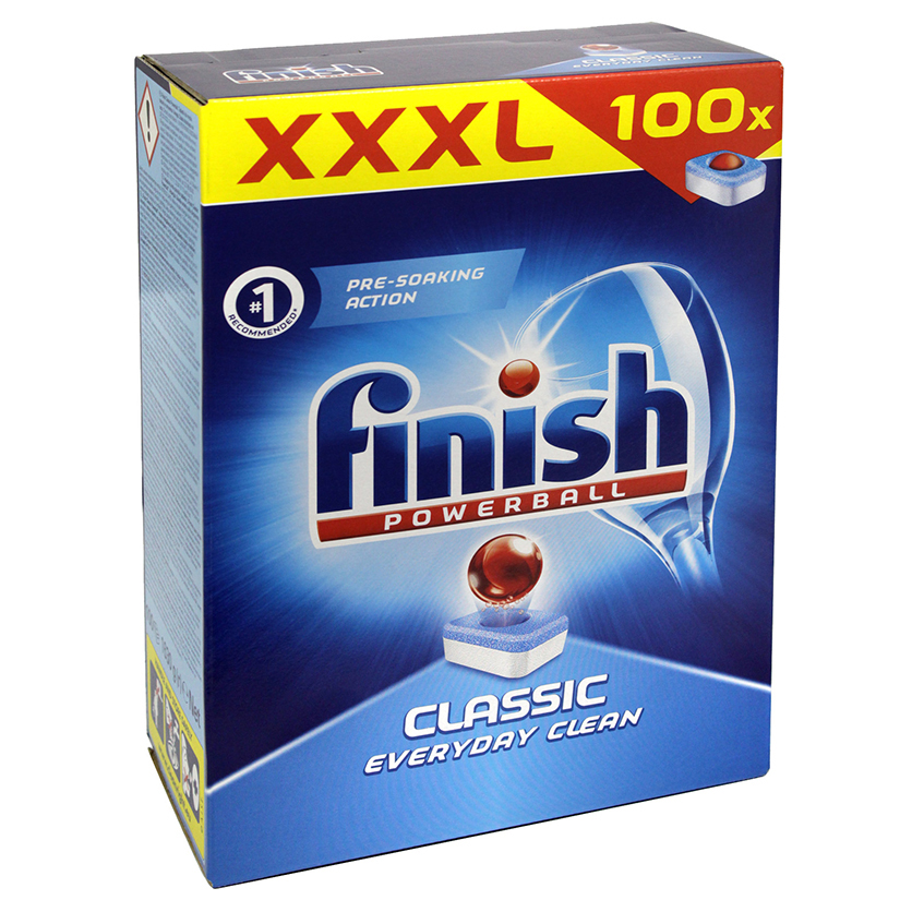 Hộp 100 viên rửa chén Finish Classic Dishwasher Tablets PTT025445