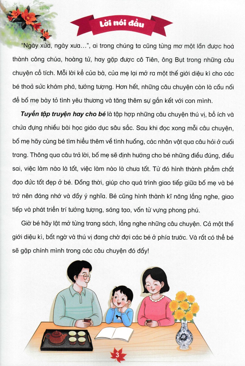 Tuyển Tập Truyện Hay Cho Bé - Giúp Bé Phát Triển Ngôn Ngữ Và Nhận Thức