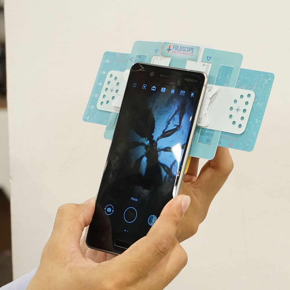 Kính Hiển Vi Giấy Foldscope - Khám phá vi thế giới diệu kỳ