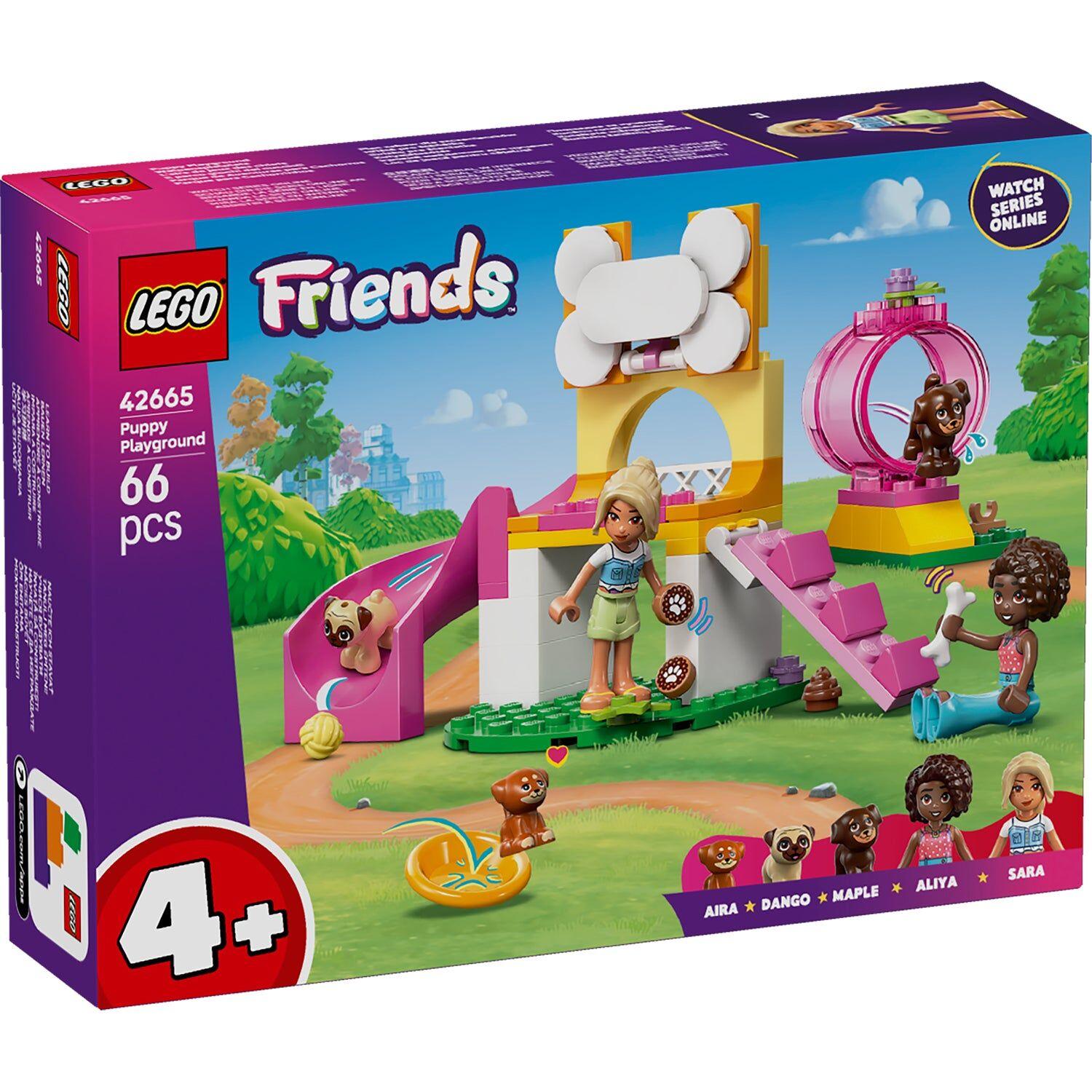 Đồ Chơi Lắp Ráp Khu Vui Chơi Cún Con - Lego Friends 42665 (66 Mảnh Ghép)