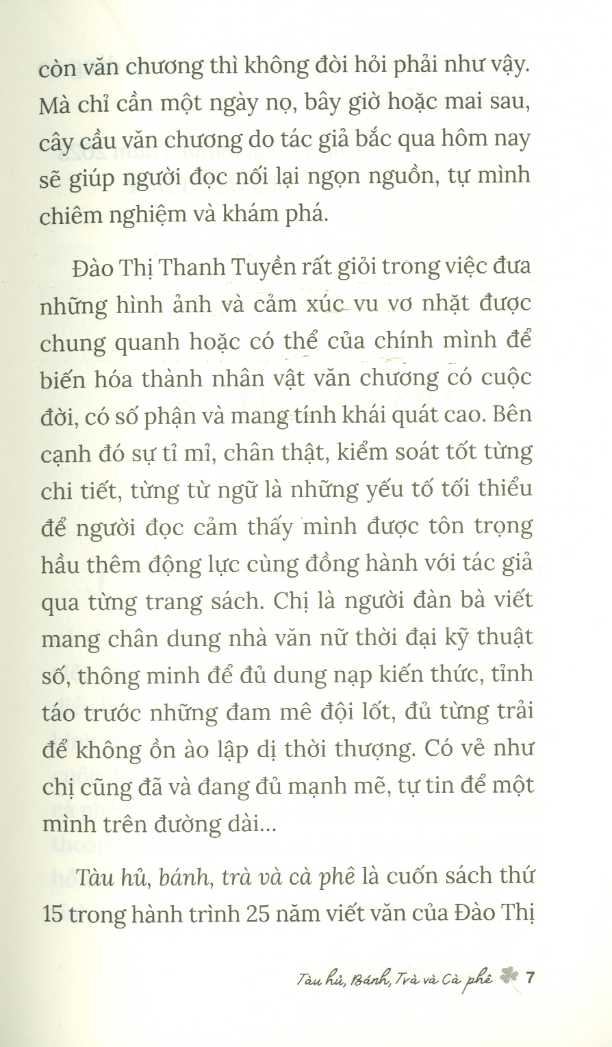 Tàu Hủ, Bánh, Trà Và Cà Phê