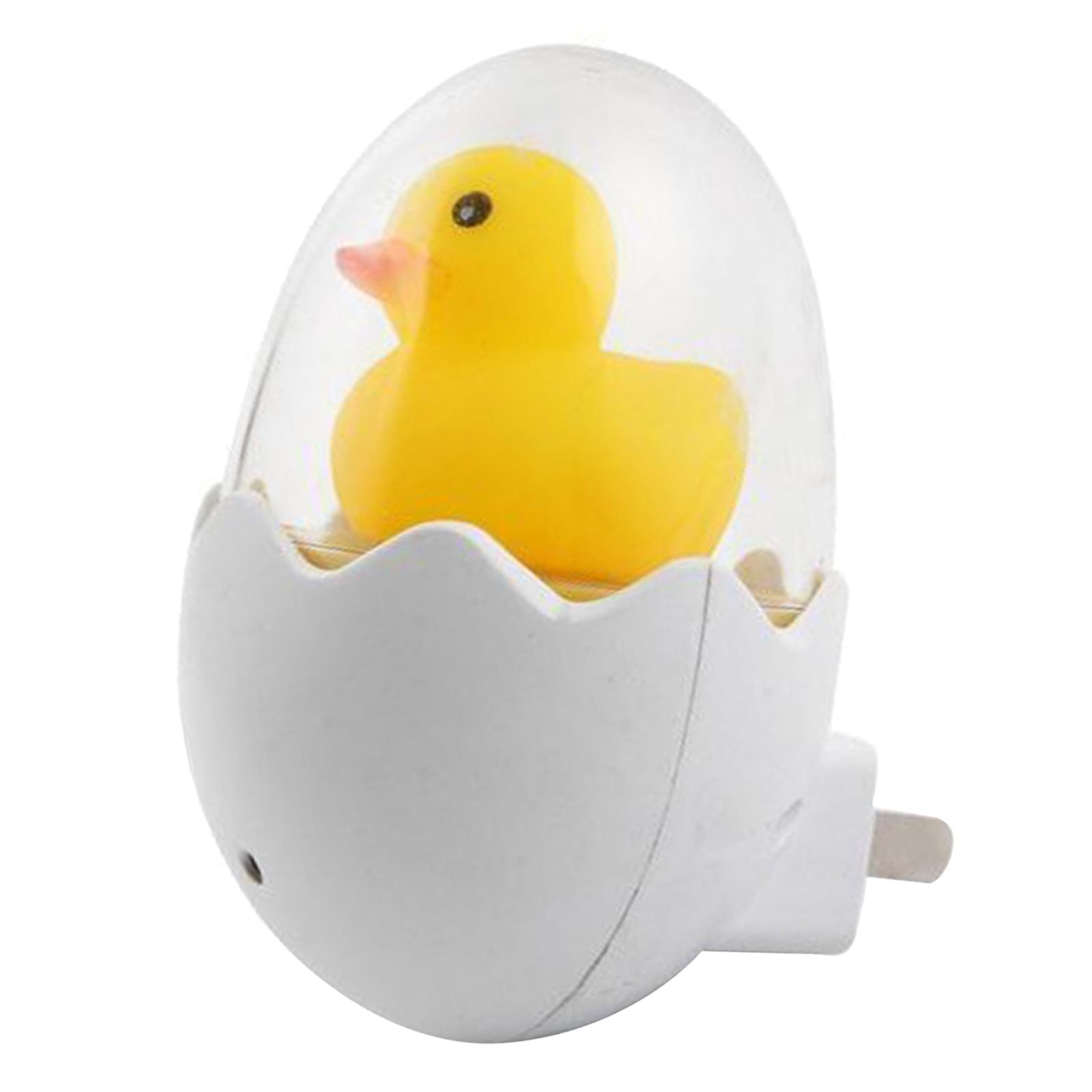 Yellow Duck LED Night Light Sensor Control Dimmable Wall Lamp for Home Bedroom Hallway Kids Room Christmas Gift Nightlight,