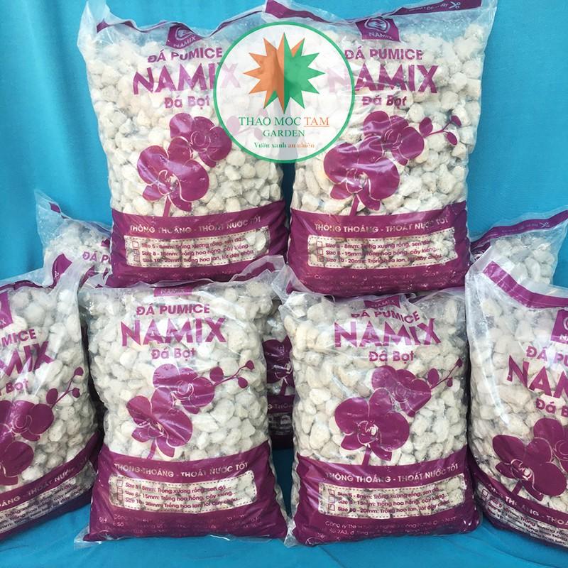 03kg Đá bọt Pumice Namix / Đá bọt lọc nước, giá thể trồng lan, hoa hồng, lót đáy chậu thoát nư