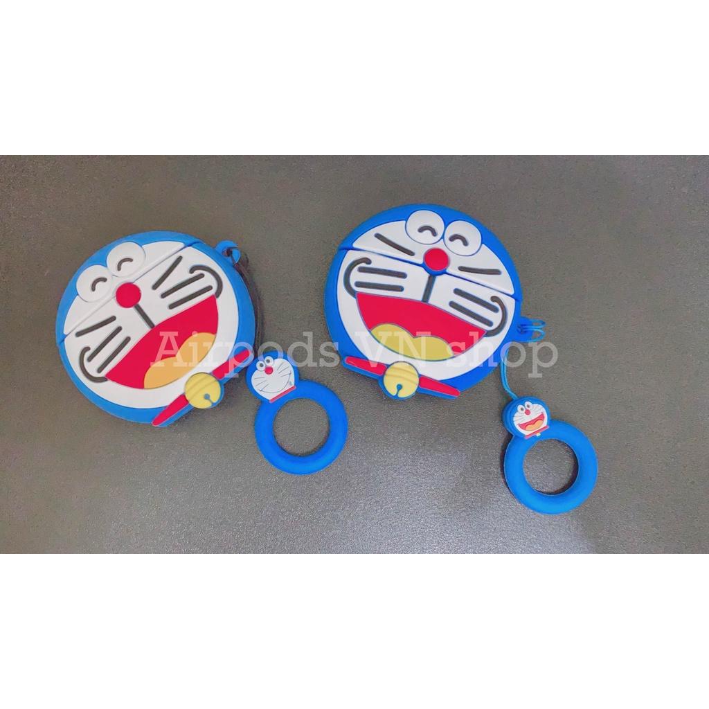 Bao Case Ốp dành cho Airpods 1/2, Airpods Pro Doremon silicon cao cấp