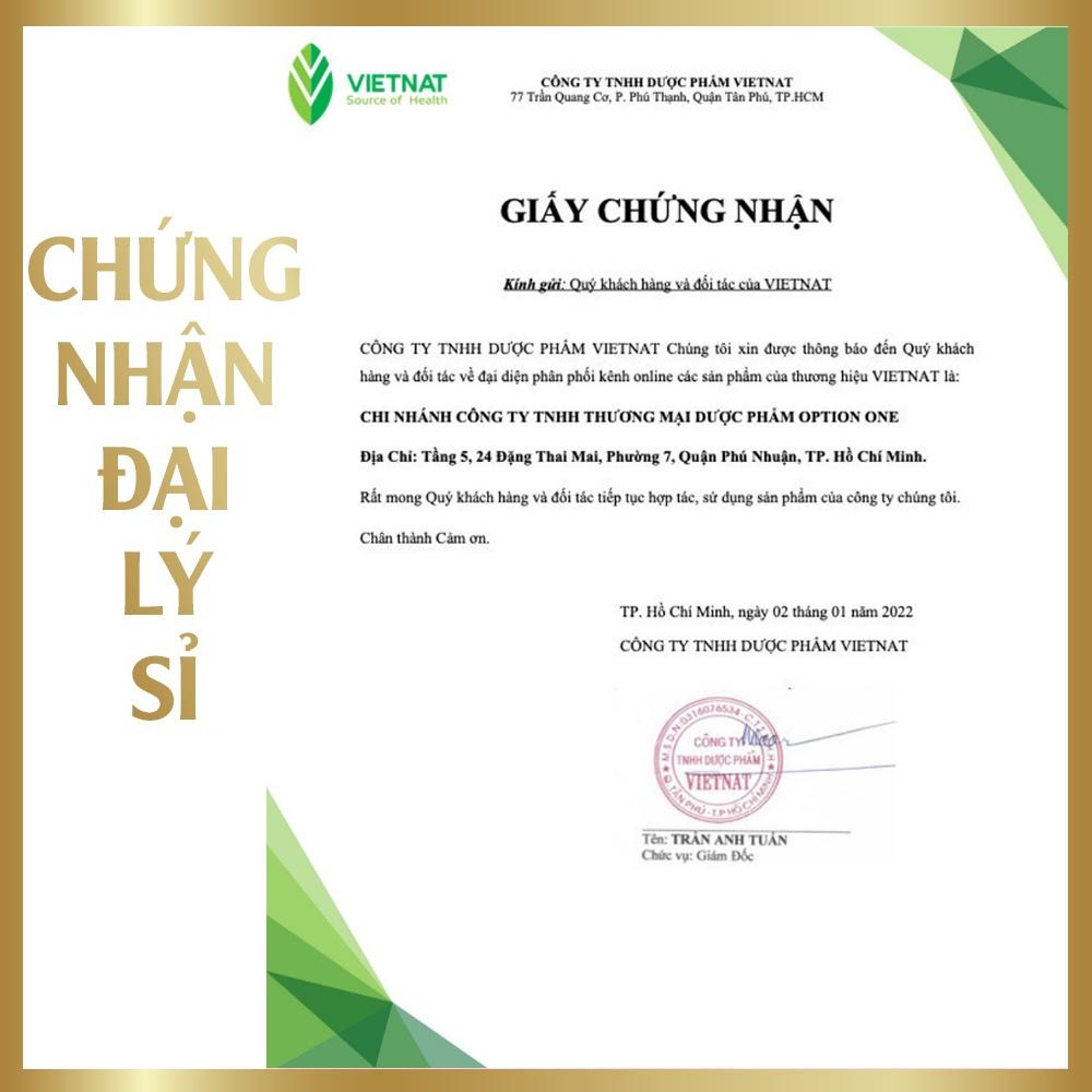 Siro Viatux tắc Vietnat giảm ho tiêu đàm - 25 gói/ hộp