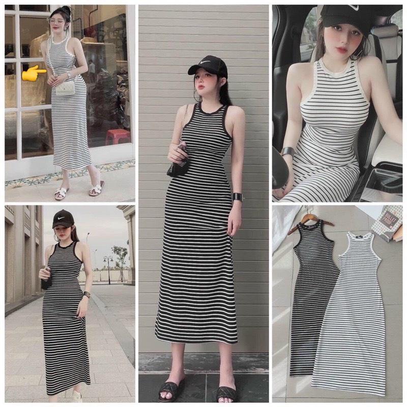 (HCM) ĐẦM BODY THUN GÂN SỌC HỌA TIẾT - SIÊU XINH - TÔN DÁNG SANG CHẢNH QUYẾN RŨ CHO CÁC NÀNG