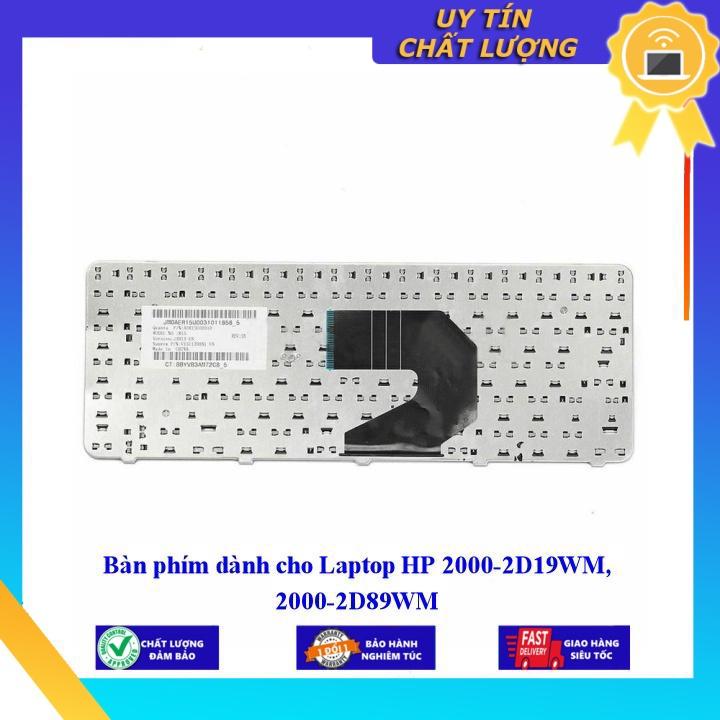 Bàn phím dùng cho Laptop HP 2000-2D19WM 2000-2D89WM - Hàng Nhập Khẩu New Seal