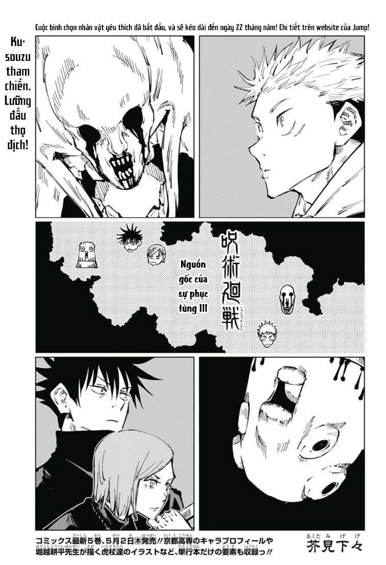 jujutsu kaisen - chú thuật hồi chiến chapter 57 3