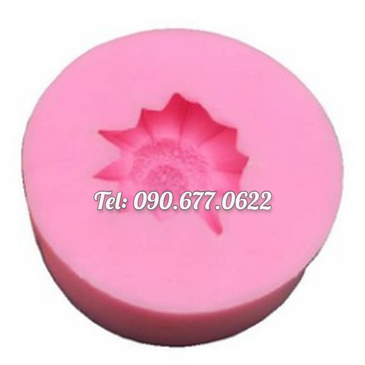 Khuôn silicone làm rau câu hoa dã quỳ – Mã số 1713