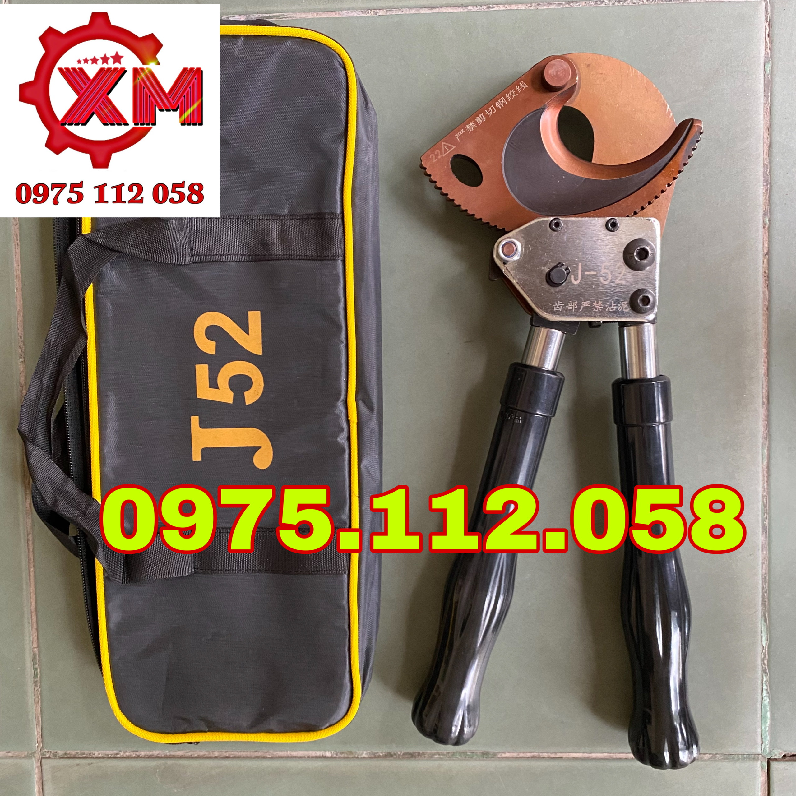 Kìm cắt cáp nhông j52- kìm cắt cáp đồng j52