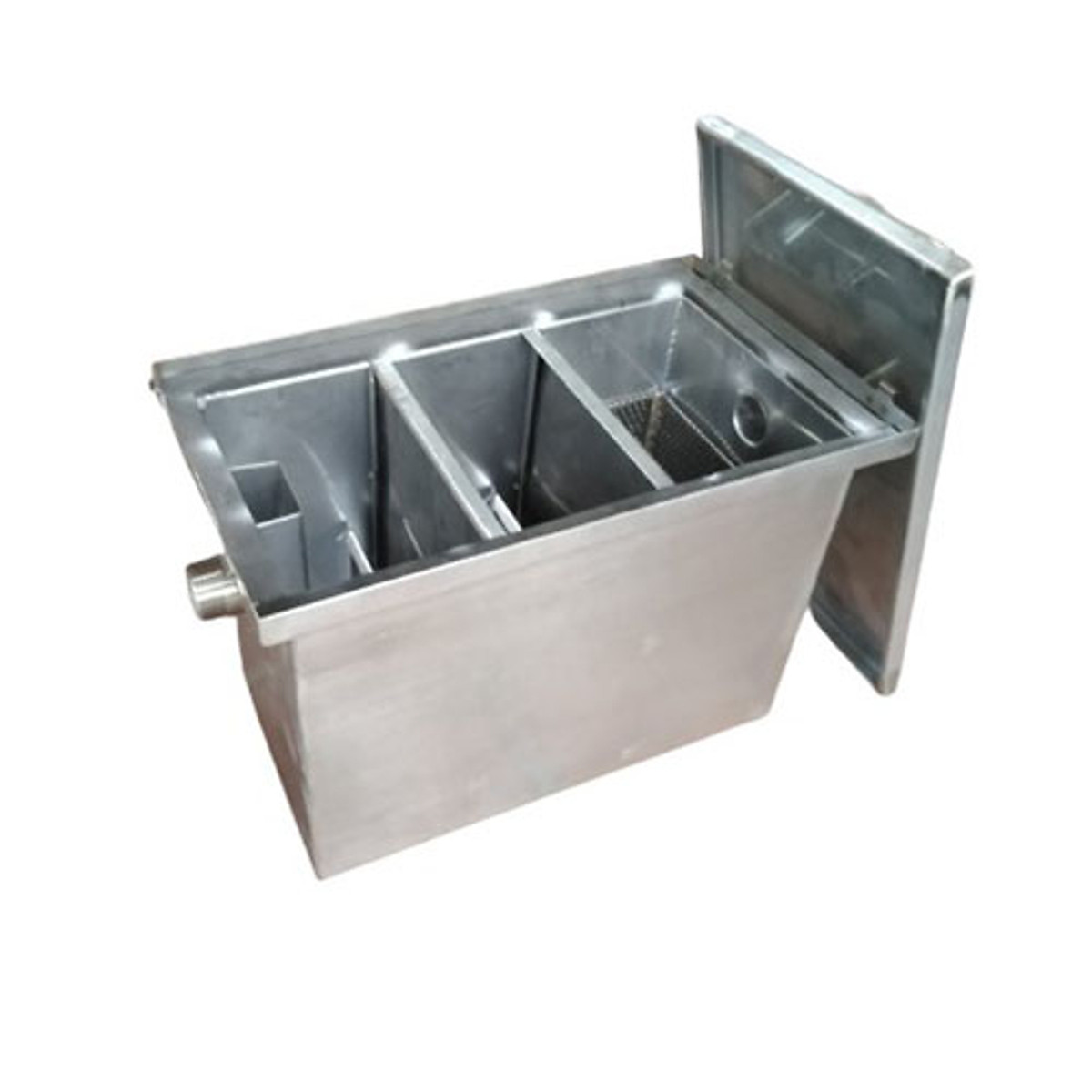 Bể Tách Mỡ Chất Liệu Inox