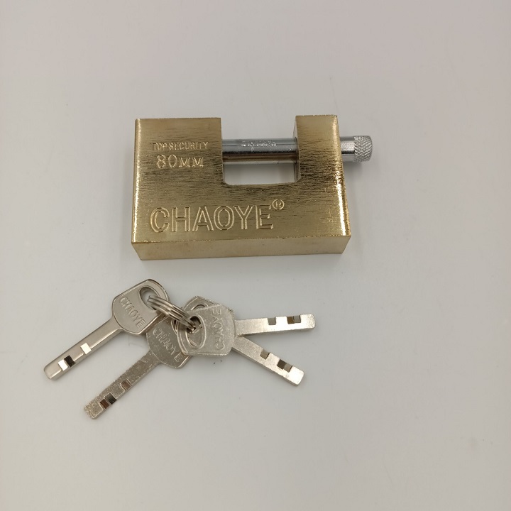 Ổ Khóa Cầu Ngang Công Nghệ Nhật Bản Chịu Lực Chống Cưa Cắt 80MM Kèm 4 Chìa Cao Cấp