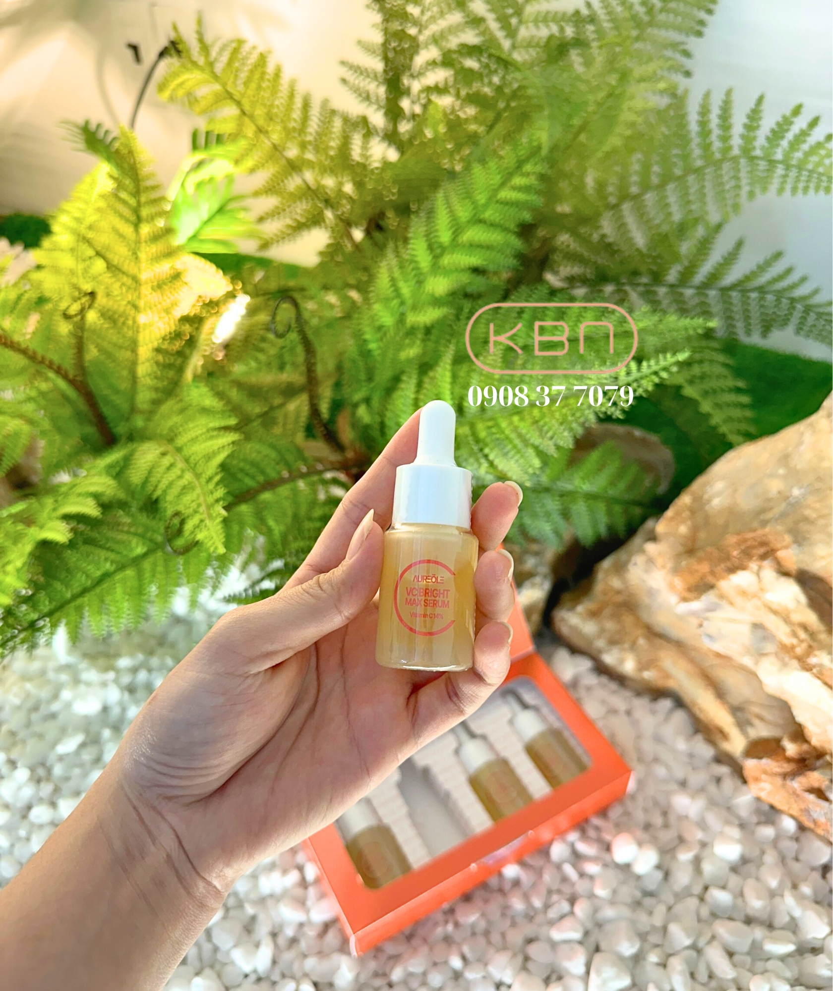 Bộ 4 Chai Serum Vitamin C - VC BRITGH MAX SERUM - Làm Sáng Da, Dưỡng Da, Mờ Thâm, Mờ Nếp Nhăn