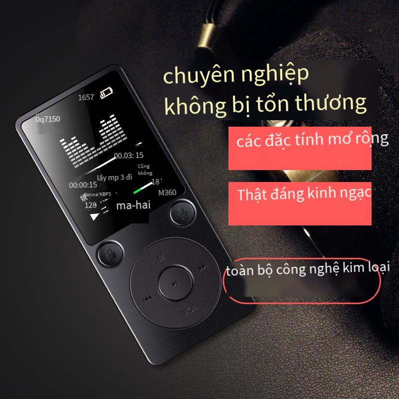 Khuyến mại máy nghe nhạc mp3 McGrady có màn hình lời bài hát mp4 màn hình cảm ứng bút ghi âm học sinh Walkman siêu mỏng