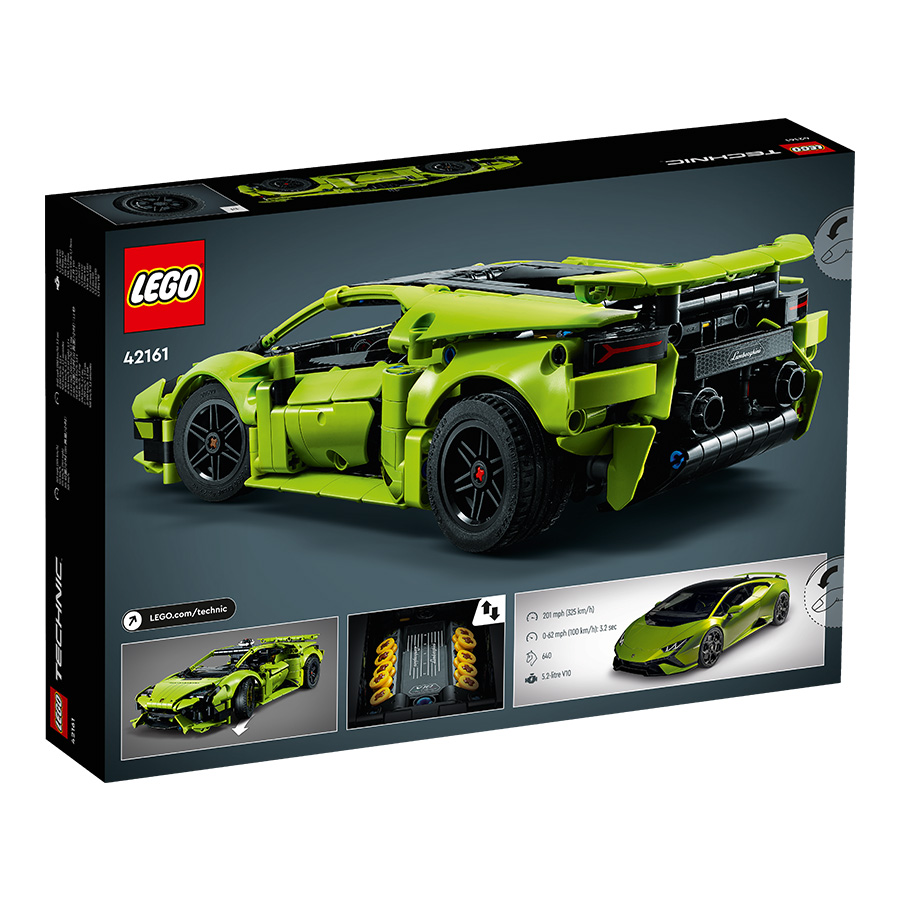 Đồ Chơi Lắp Ráp Siêu Xe Lamborghini Huracán Tecnica LEGO TECHNIC 42161 (806 chi tiết)