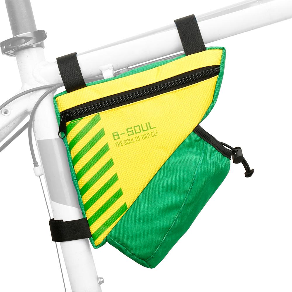 Túi tam giác treo khung xe đạp MTB với thiết kế chứa bình nước,bằng vải polyester bền bỉ, chống mài mòn và nhẹ