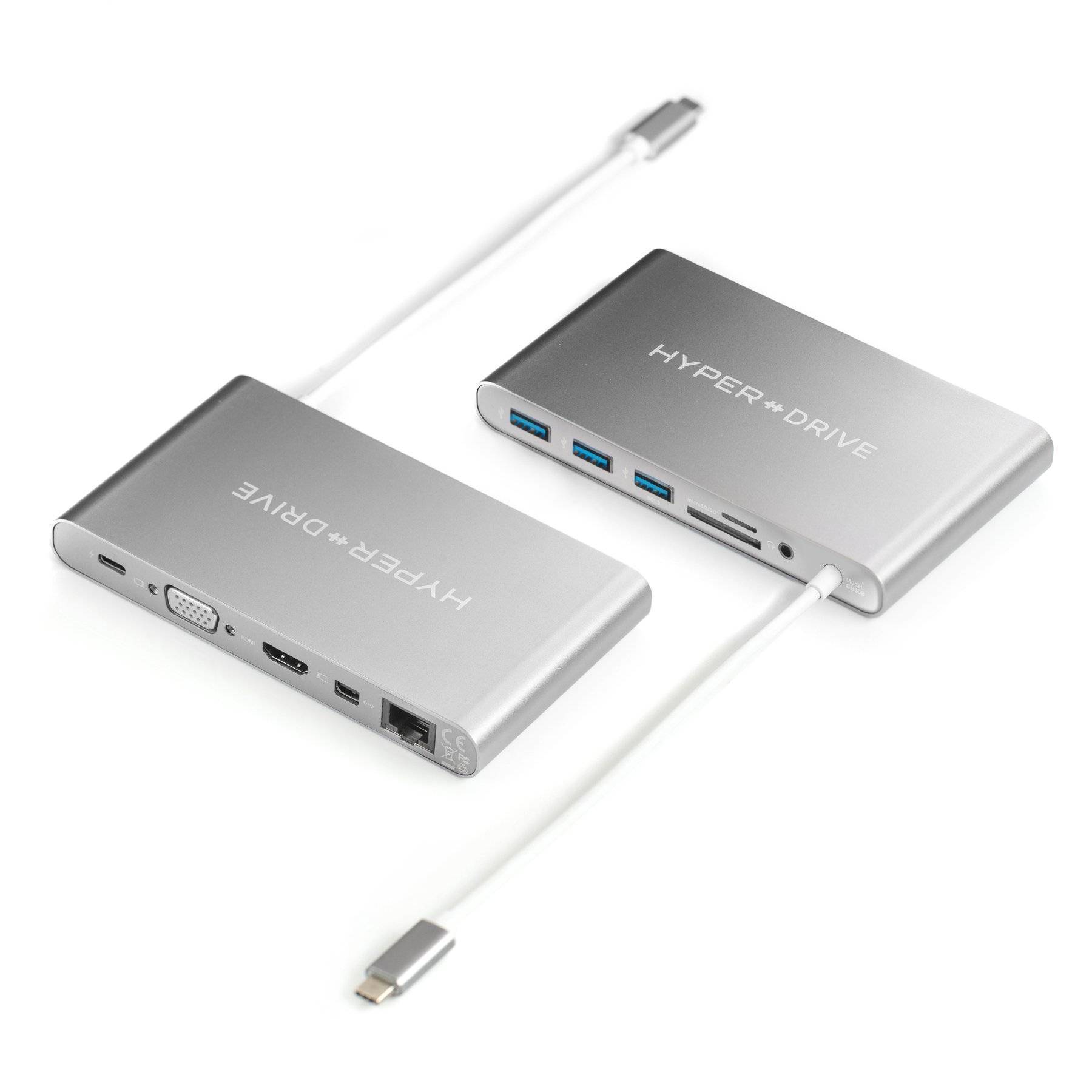 Cổng Chuyển Hyper HyperDrive Ultimate USB-C Hub For MacBook, PC, USB-C Devices - Hàng Chính Hãng