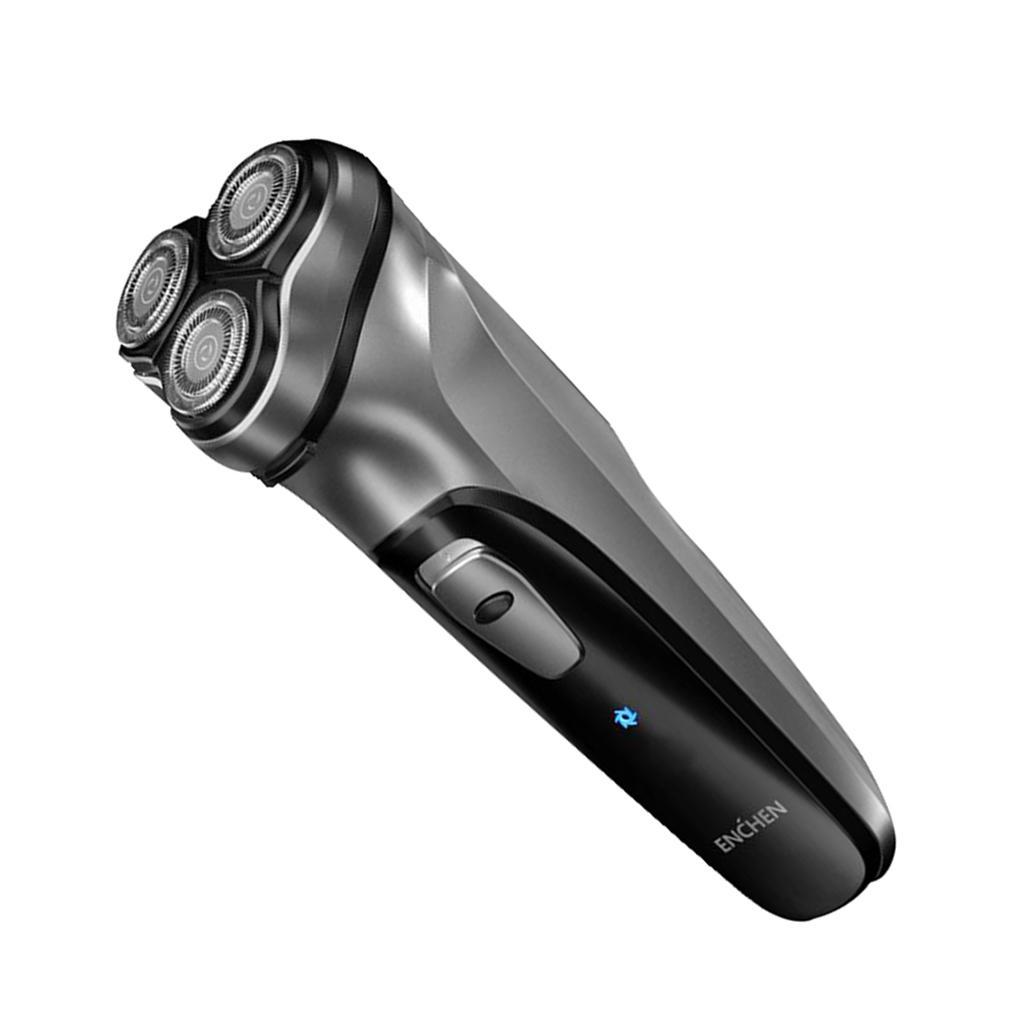 Rechargeable Men 3D Rotary Electric Beard  Beard  Long Standby