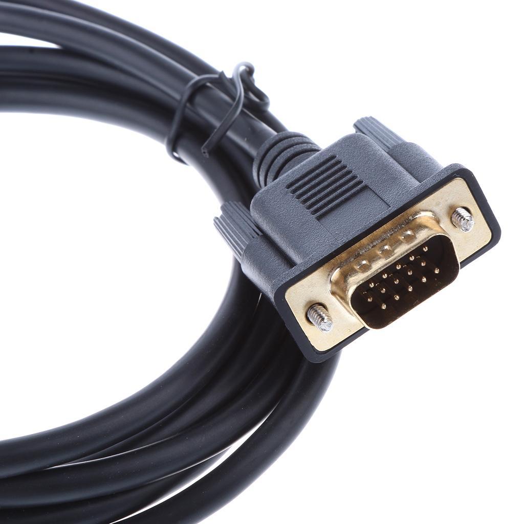 Mini DP to VGA Cable Gold-plated Connector for Surface Pro 6FT