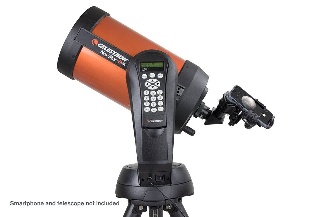 Kẹp điện thoại, giá đỡ chụp ảnh cho kính thiên văn, thương hiệu Celestron Mỹ chính hãng