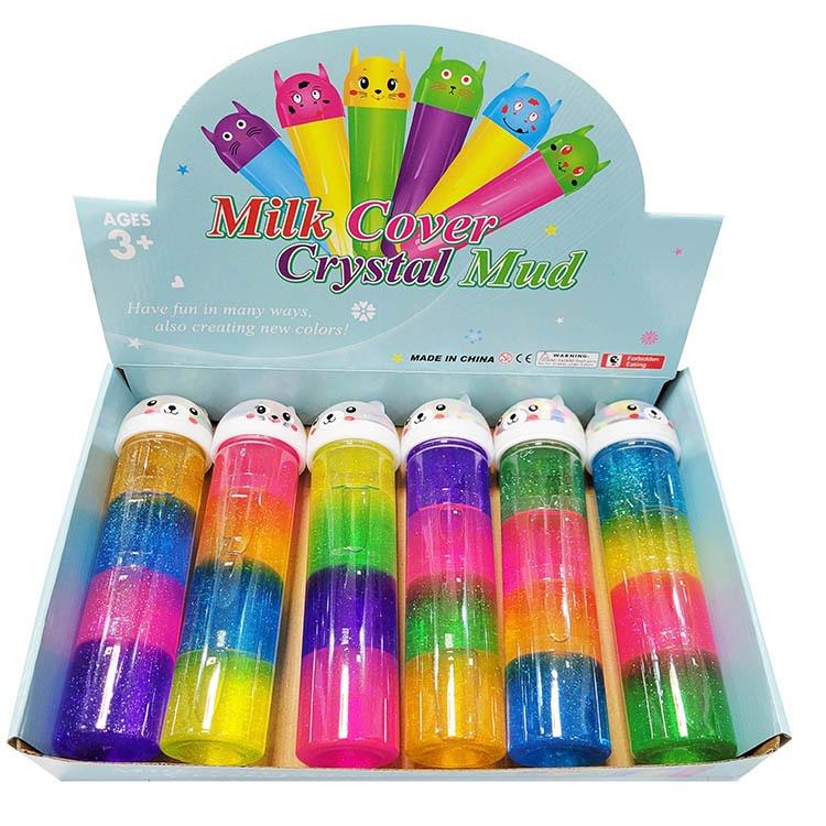 SLIME VỊT 4 MÀU PHỐI GALAXY LOẠI TO cực đẹp thiết kế độc đáo ấn tượng Đồ chơi Slam Gudetama Squishy