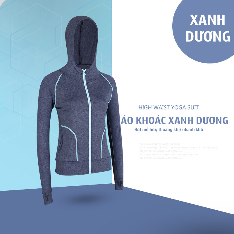 Áo khoác thể thao chống nắng nữ Gymlink YJ101