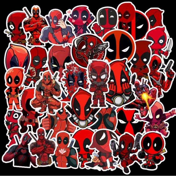 Sticker dán cao cấp DEADPOOL ms#4