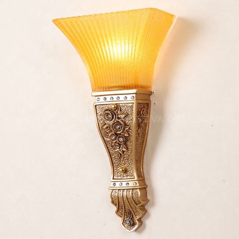 Đèn tường trang trí phòng khách Tân cổ điển - Kèm bóng led