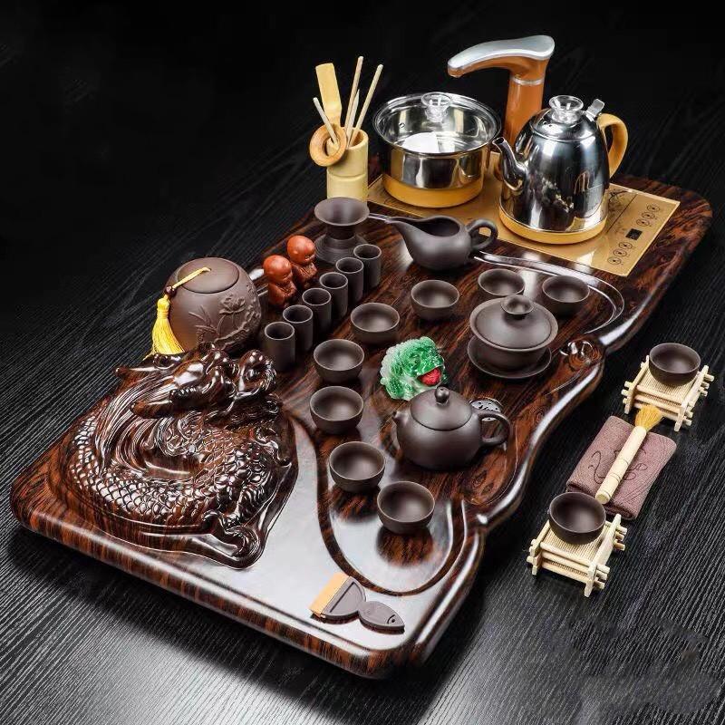 Bàn trà điện đa năng hình rồng