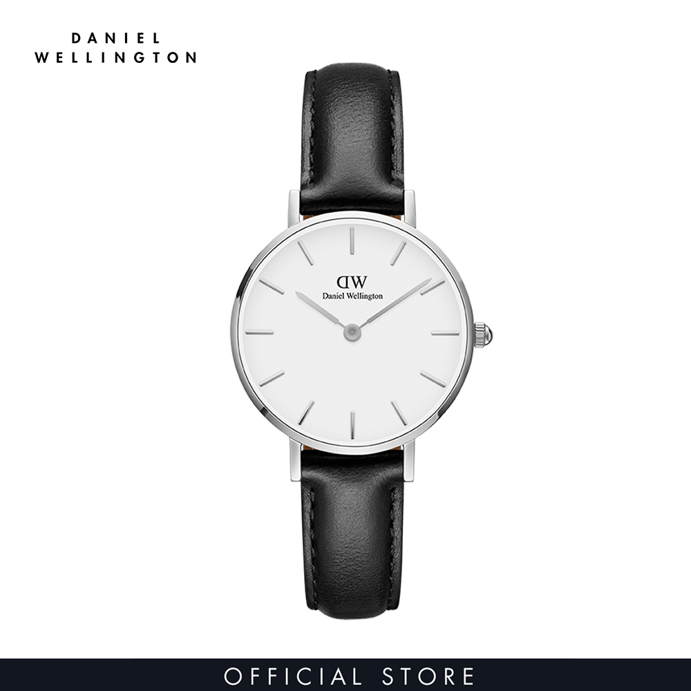 Đồng hồ Nữ Daniel Wellington dây da - Petite Sheffield 28mm DW00100242