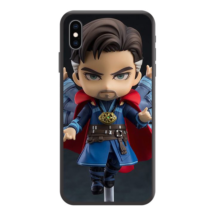 Ốp lưng điện thoại cho Iphone XS Max in hình Chibi Ifninity War - Cậu Bé Siêu Nhân Mẫu 04