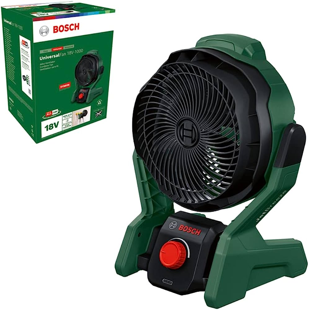 QUẠT TÍCH ĐIỆN BOSCH UniversalFan 18V - 1000 - Made in Hungary Hàng chính hãng