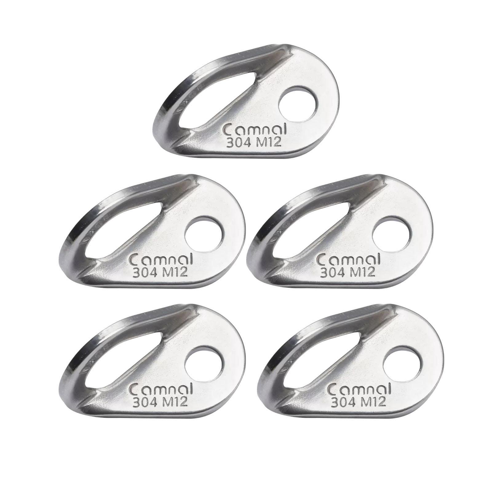 Climbing Anchor Point Nail Hanger Piton Bolt Hanger Heavy Duty 30kN Expansion Nail Bolt Hanger for Engineering Travel Outdoor Belay Camping
