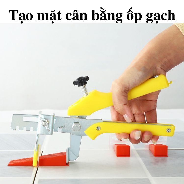 1 cái kìm bấm ke cân bằng ốp lát gạch dài 23cm, kềm siết ke ốp gạch xây dựng