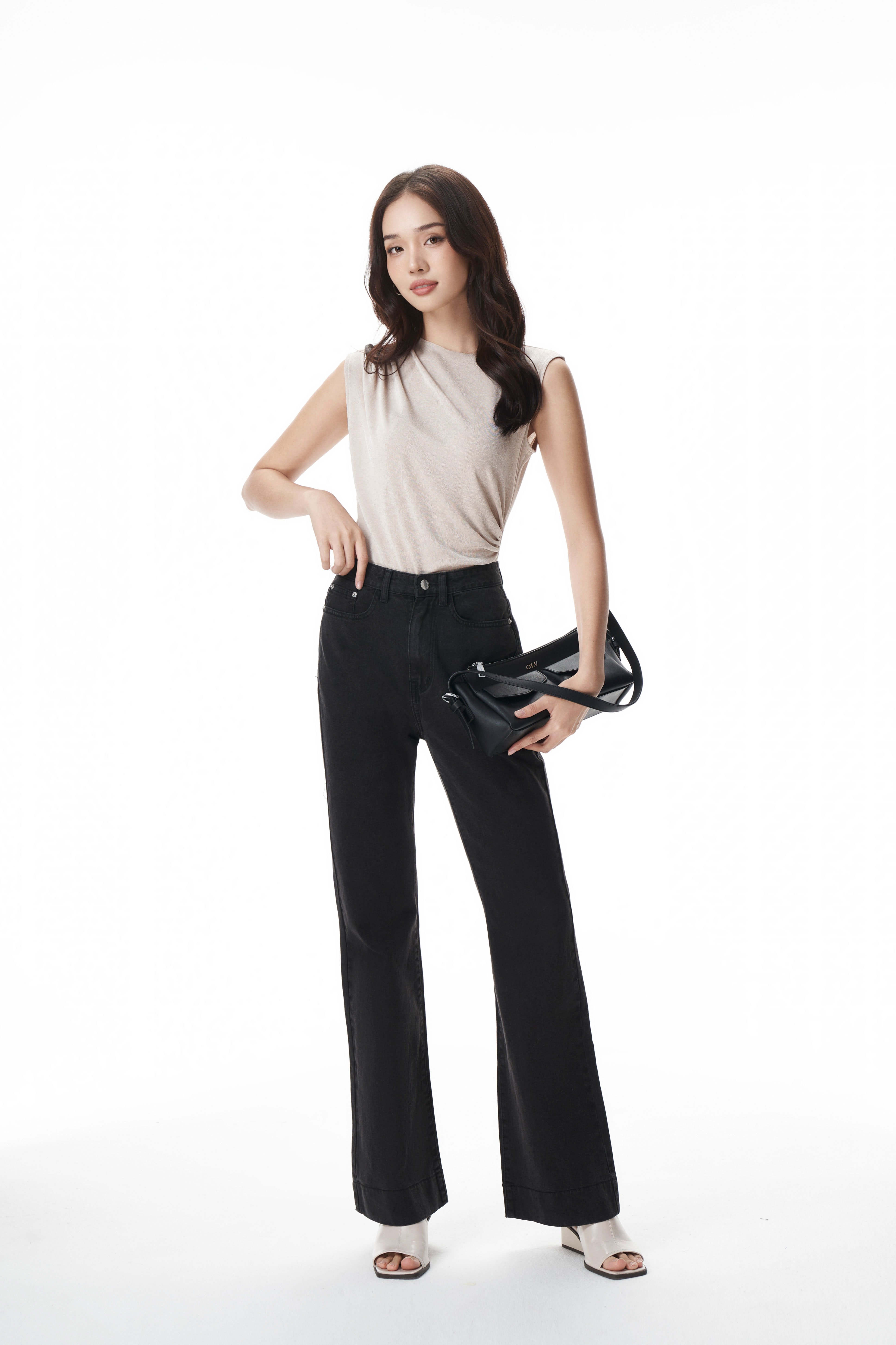 OLV - Quần Billie Flare Jeans