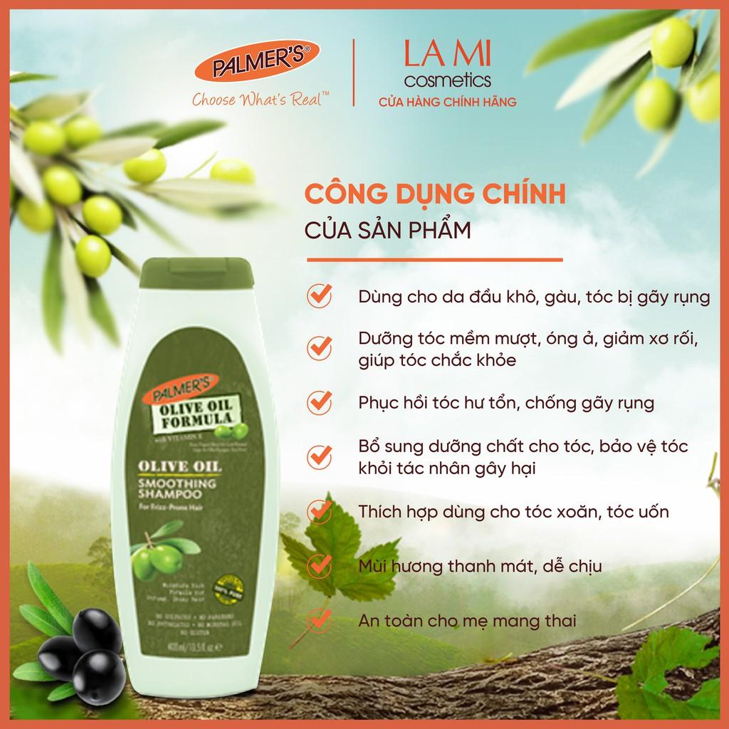 Dầu gội dưỡng tóc Olive Palmer's 400ml