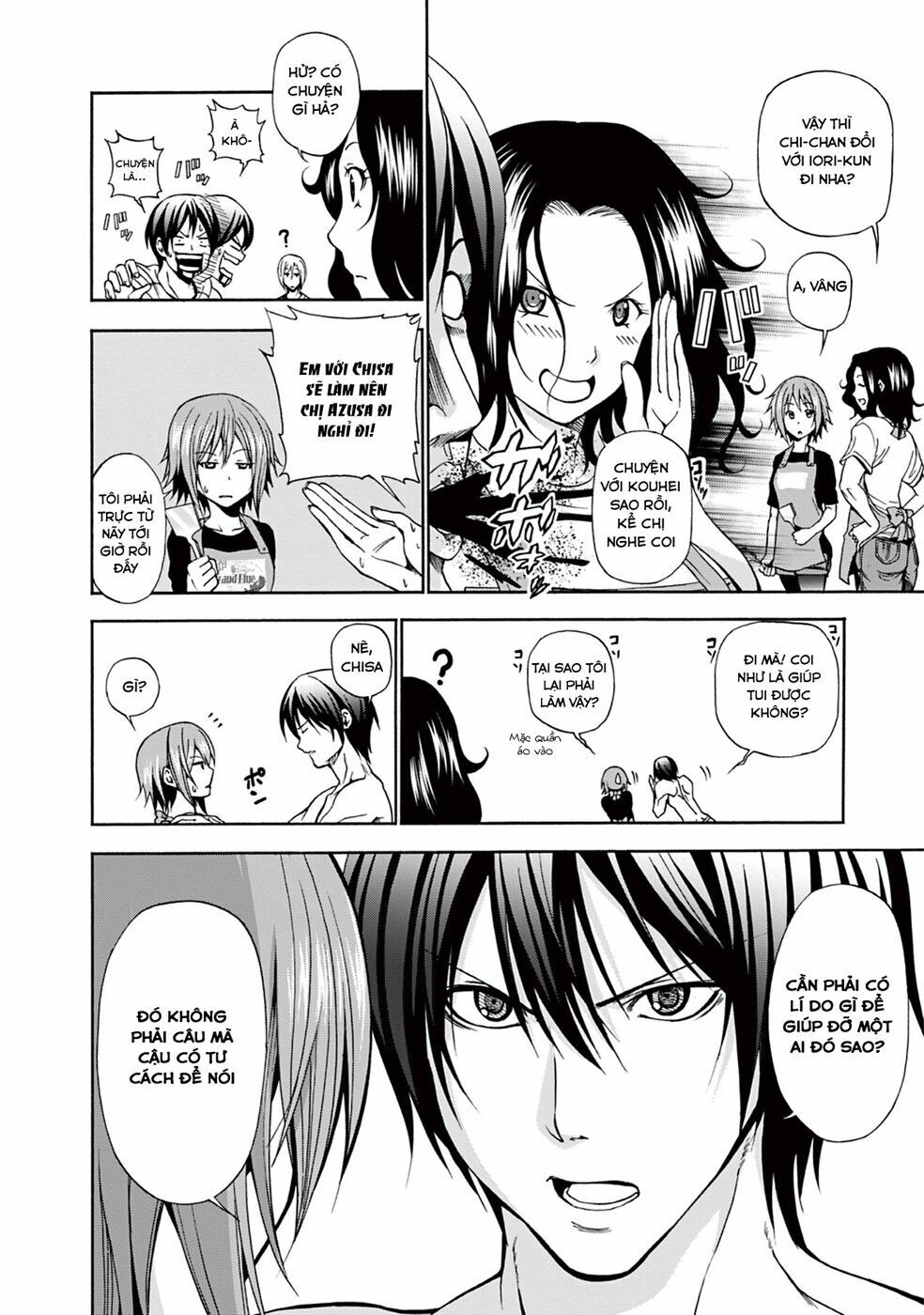 cô gái thích lặn - grand blue chapter 7 21