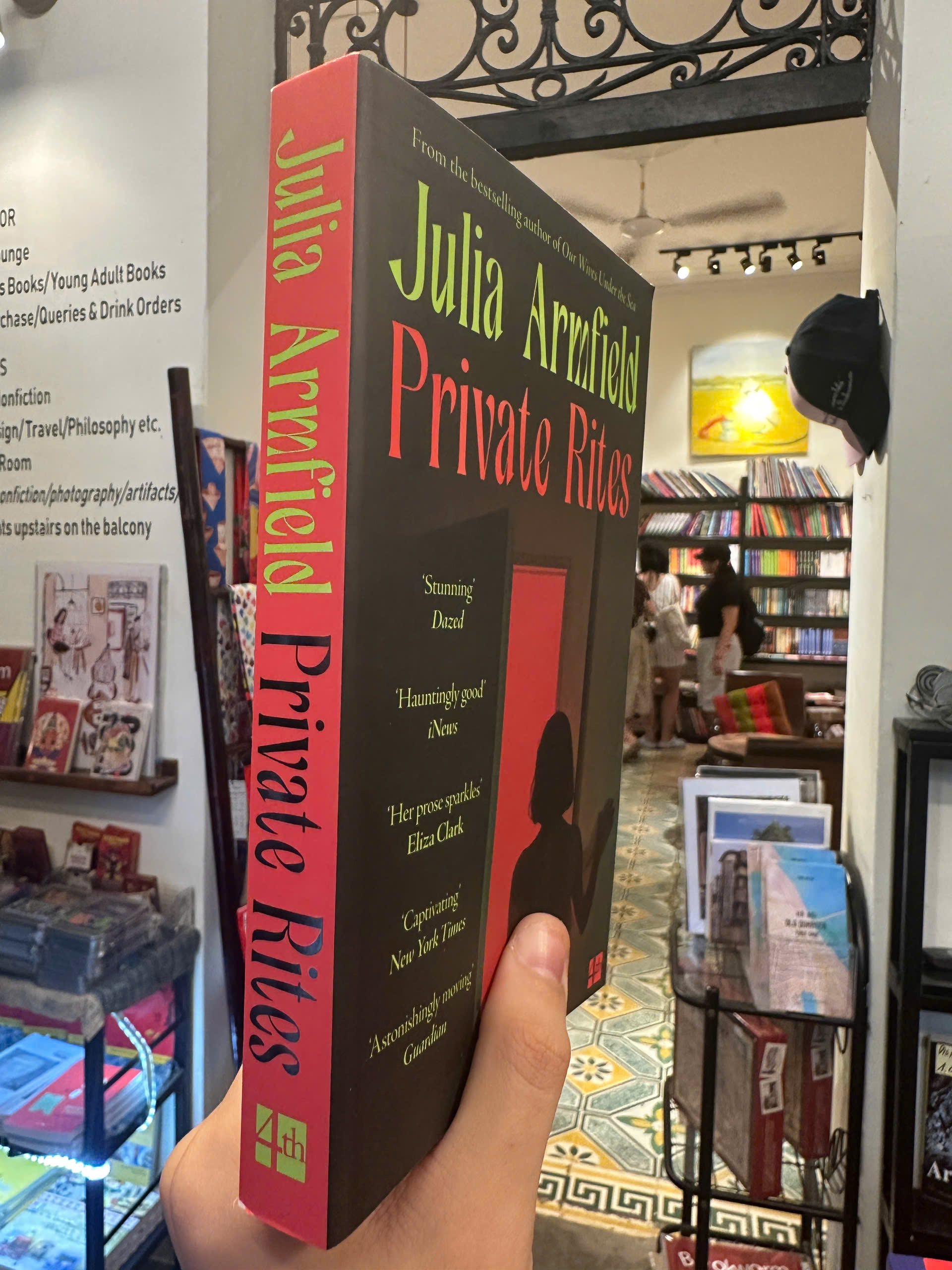 Sách - Private Rites by Julia Armfield | Horror / LGBTQ+ / Ngoại văn Nhập khẩu / Kinh dị Tiếng Anh