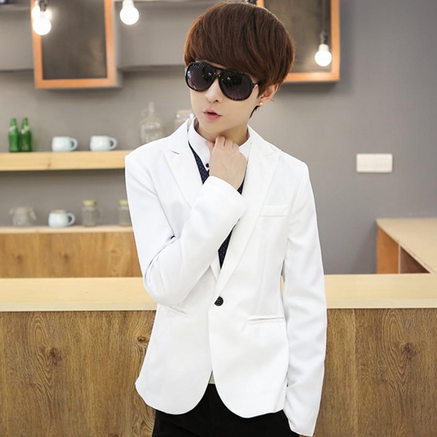 Áo vest nam Cao Cấp full size màu Trắng