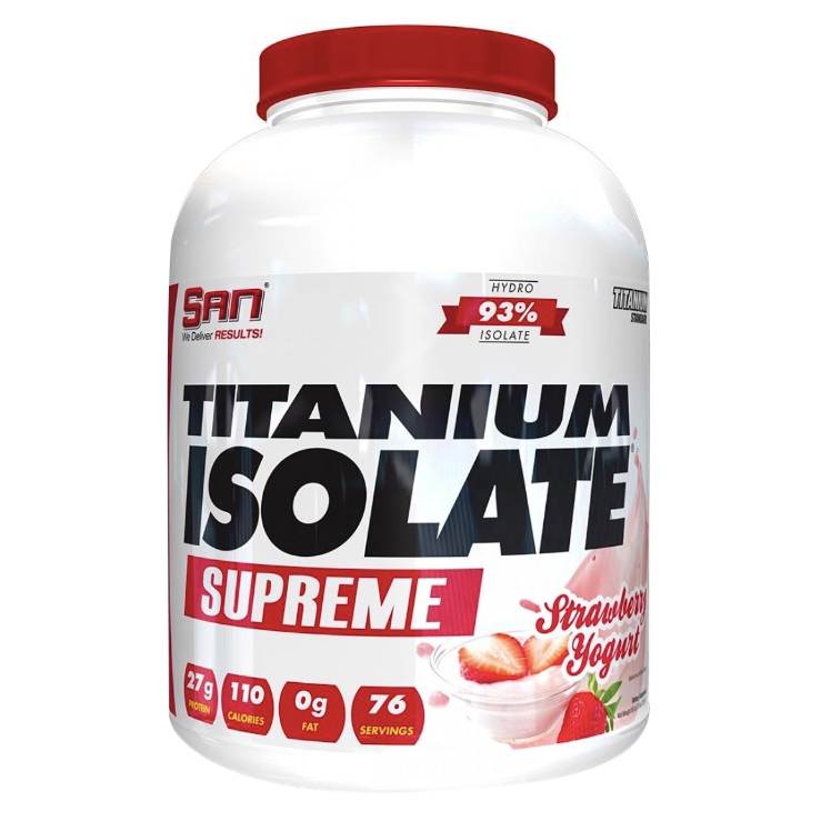 Thực phẩm chức năng tăng cơ giảm mỡ Titanium Whey Isolate Supreme + tặng bình lắc + Áo size ngẫu nhiên