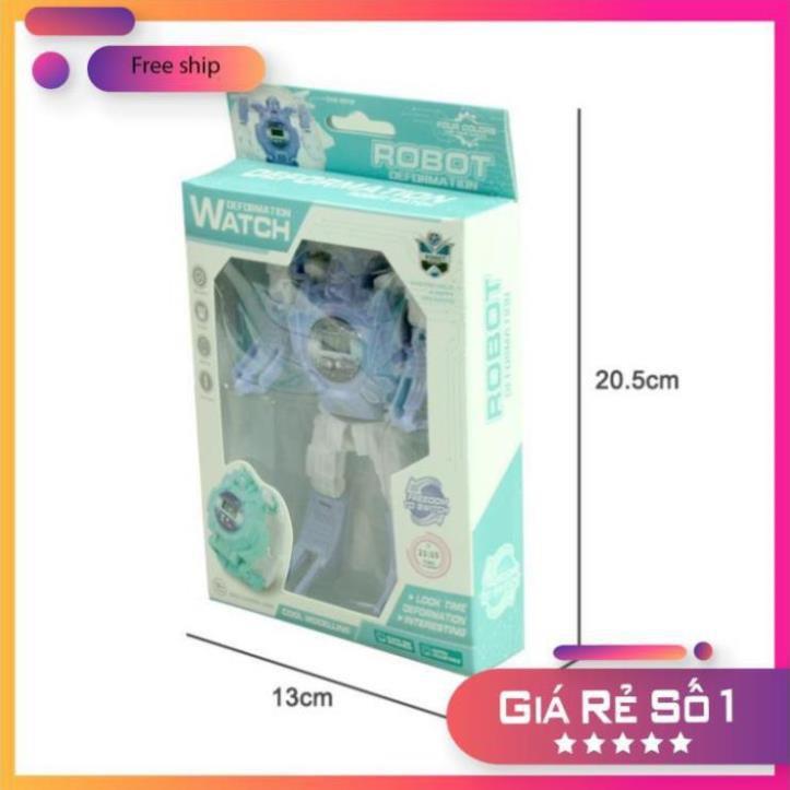 ️SIÊU RẺ️ Đồng Hồ 2in1 Biến Hình Robot _ Dành Cho Bé Trai và Bé Gái