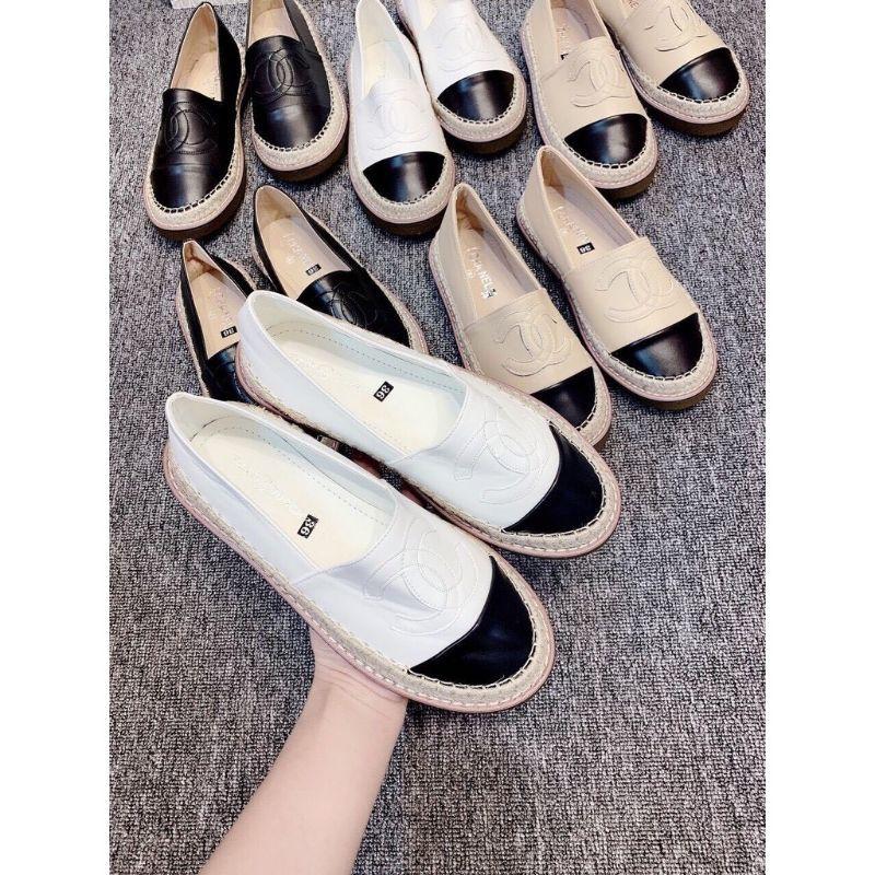 GIÀY SLIP ON DA MỊN VIỀN CÓI ỐP DẺO - 2P