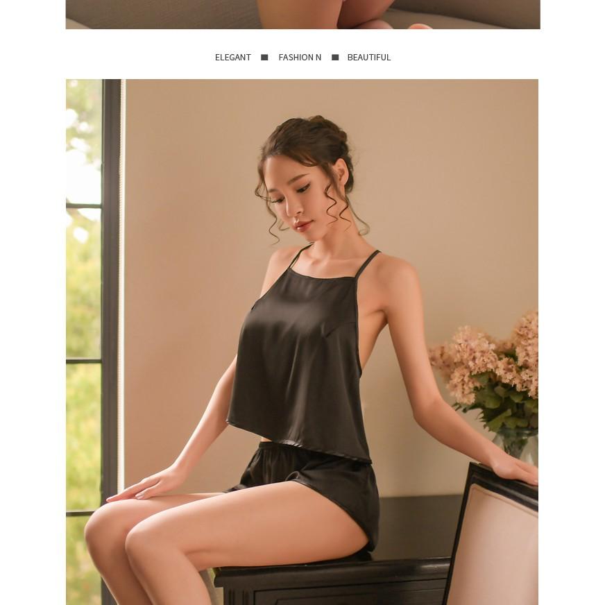 Bộ ngủ lụa satin SEXY QUẢNG CHÂU- MUỐI SLEEPWEAR