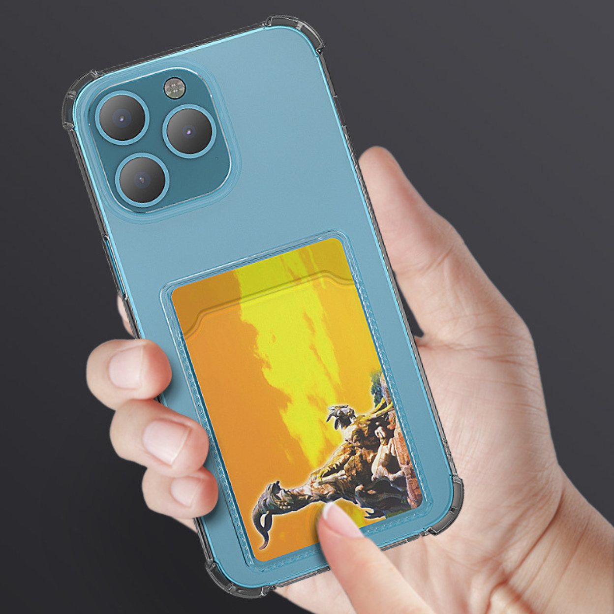 Ốp Lưng Dành Cho iPhone 15 ProMax/ iPhone 15 Pro/ iPhone 15 Plus/ iPhone 15 Kai.N Clear Slot Dual Case - HÀNG CHÍNH HÃNG
