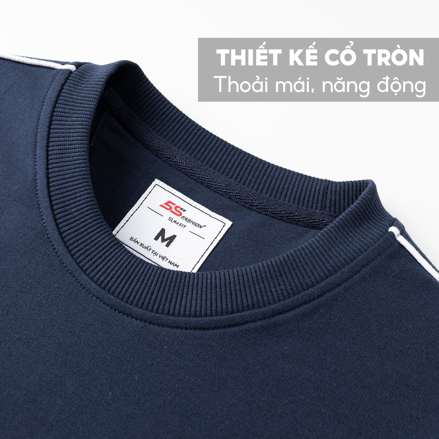 Bộ Quần Áo Nam Thu Đông Chất Nỉ 5S ATHLETIC (4 Màu), Dày Dặn, Giữ Ấm, Co Giãn, Thiết Kế In Trẻ Trung (BNI22001)